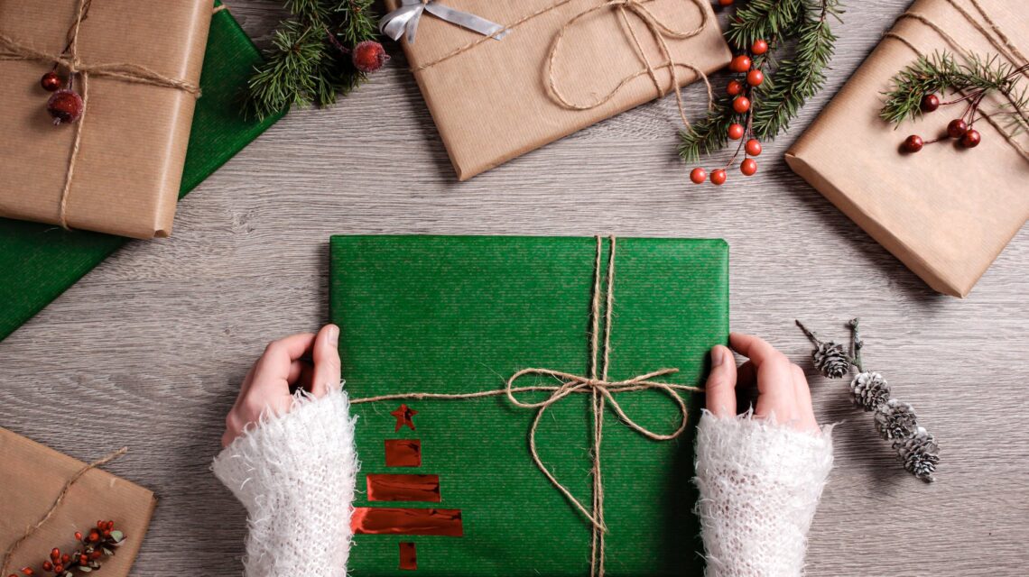 wrapped presents